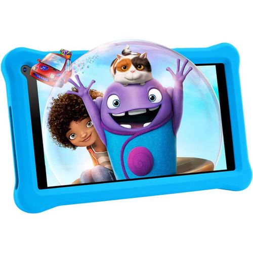KGABERY-Tablette Enfants 7 Pouces Android,Ram 8 (3+5) Go,Rom 64 Go (Tf 128 Go),Gms Certified,Blue