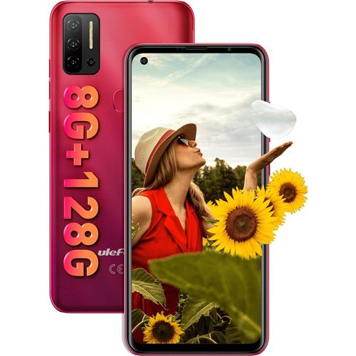 KGABERY-Tlphone Portable Debloqu Android 11, Note 11P 4G Smartphone, Helio P60 Octa-Core 8Go+128Go,Dual Sim+Sd Ddie Extension 2To,Camra Quatre 48Mp, Ecran Hd+ 6,55, Empreinte Digitale Rouge