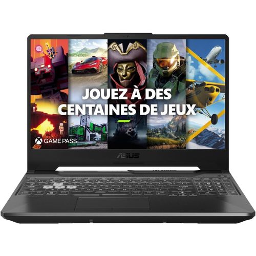 KGABERY-Tuf Gaming A15-Tuf506Nf-Hn007W 15.6-Inch Fhd 144Hz Pc Portable (Amd Ryzen 5 7535Hs Processeur 3.3Ghz, 16Gb Ddr5 Ram, 512Gb Pcie 4.0 Nvme Ssd, Nvidia Geforce Rtx 2050 Gpu 4Go)Clavier Azerty.