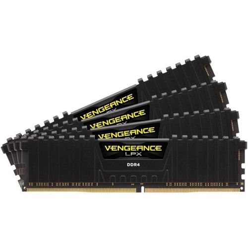 KGABERY-Vengeance Lpx 64Go (4X16Go) Ddr4 2400Mhz C14 Xmp 2.0 Kit De Mmoire Haute Performance-Noir