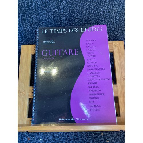 Khalifa / Guillem Le Temps Des tudes Guitare Volume 1 Mthode Hit Diffusion