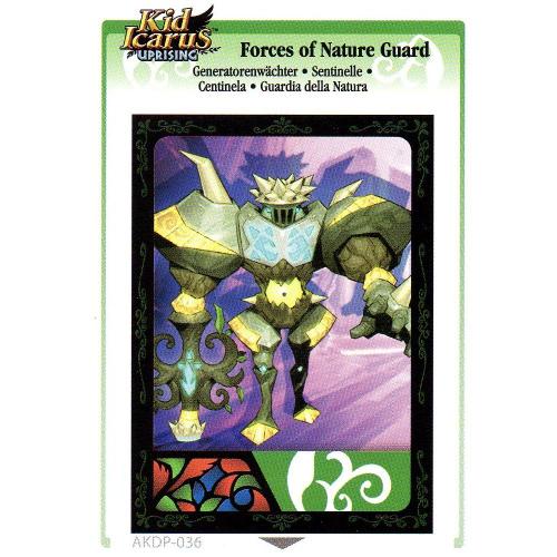 Kid Icarus Carte Forces Of Nature Guard Akdp-036