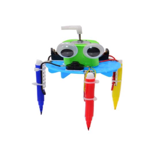 Kids Diy Doodle Robot Toy Children Experiment Science Project Educational Model Kaesi
