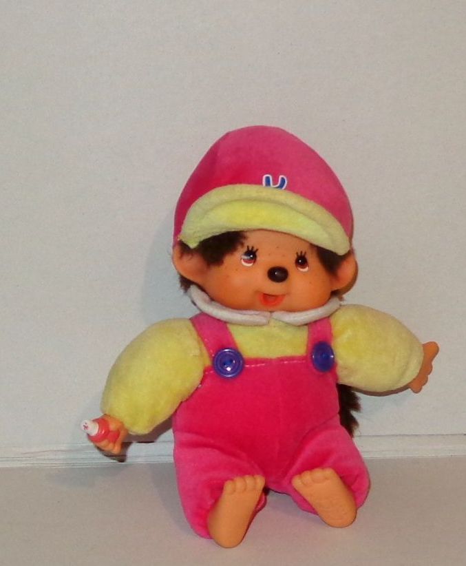 Kiki Bebe Fille Avec Casquette Et Pouet Pouet Au Ventre Peluche Doudou Ajena Kiki Le Vrai 18cm Rakuten