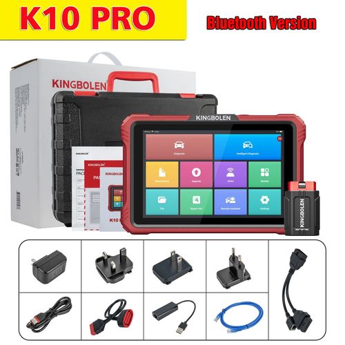 Kingbolen K10 Pro Scanner Obd2 Codage Ecu 40+ Services Canfd Fca Tous Les Systmes Outil De Diagnostic Testeur Actif.