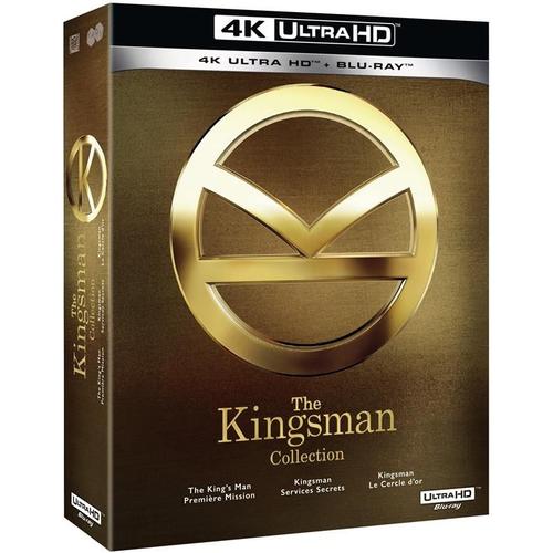 Coffret Kingsman - L'intgrale Des 3 Films - 4k Ultra Hd + Blu-Ray de Matthew Vaughn