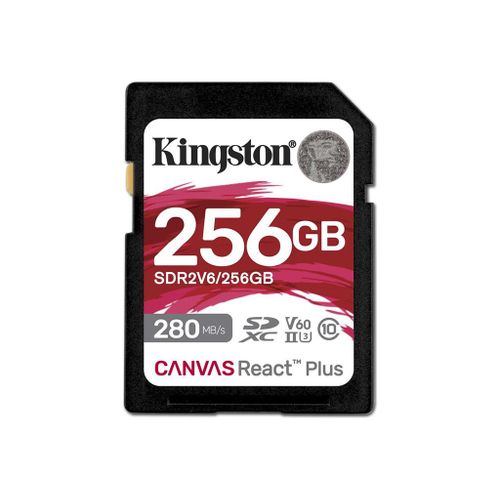 Kingston Canvas React Plus - Carte mmoire flash