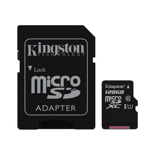 Kingston Canvas Select - Carte mmoire flash (adaptateur microSDXC vers SD inclus(e))