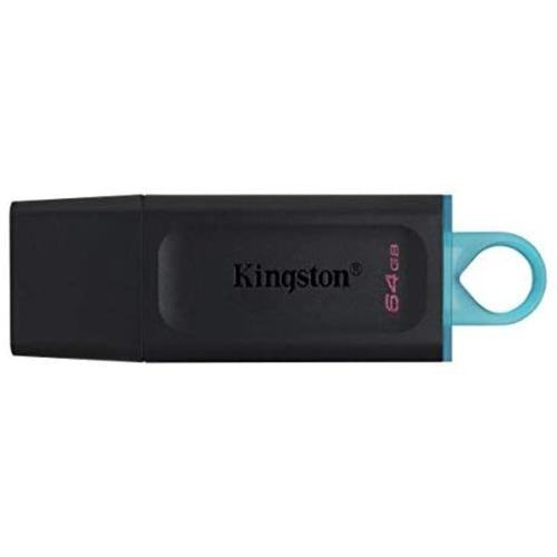 Cl USB Kingston DataTraveler Exodia DTX 64 Go USB 3.2 noir et bleu