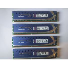 Kingston KHX1600C9D3K2/8G Mémoire RAM DDR3 1600 8 Go KVR CL9 HyperX ...