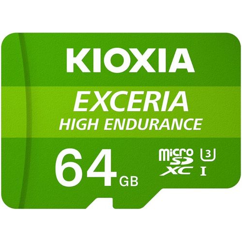 Kioxia Exceria High Endurance memory card 64 GB MicroSDXC Class 10 UHS-I (Kioxia microSD-Card Exceria High Endurance 64GB)