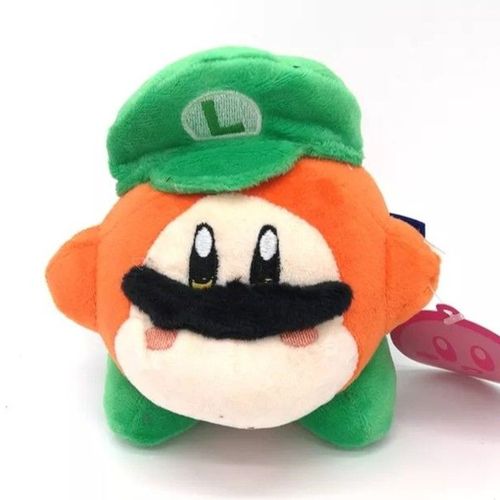Kirby Super Mario Waddle Dee Luigi Cosplay Peluche Figurine 15 Cm Goodnice