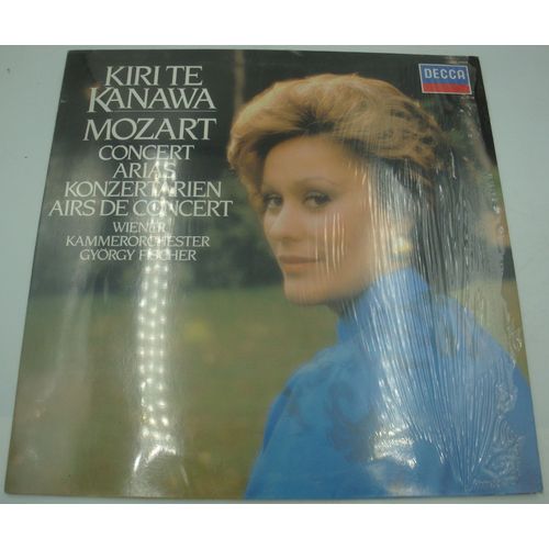 Kiri Te Kanawa/Fischer Concert Arias/Airs De Concert Mozart Lp 1981 Decca - Jean Ferrat