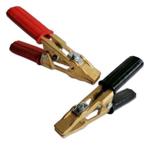 Pinces De Demarrage Ou De Batterie En Laiton 300 A. Lot De 2 Pices