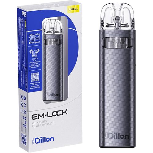 Marque Gnrale : Kit 25w Vaporisateur  Extraction Automatique 2.5ml Intgr 0.6 / 0.9 Uwell Dillon Em Bote  Bobines Intgre (Fibre De Quartz Argente)