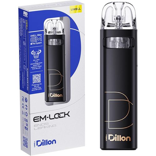 Marque Gnrale : Kit 25w Vaporisateur  Extraction Automatique 2.5ml Intgr 0.6 / 0.9 Uwell Dillon Em Bote  Bobines Intgre (Or Noir De Luxe)