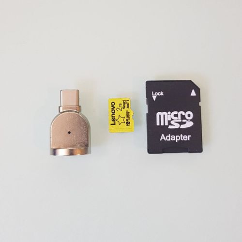 Kit Adaptateur USB-C MicroSD, pour apple et android avec carte SD 2 To