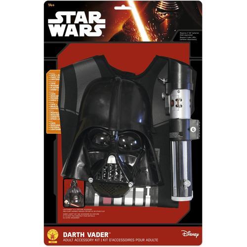 Rubie's Star Wars - Kit Blister Adulte Accessoires Dark Vardor ( Avec Sabre Laser)