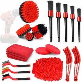 Lot de 13 brosses de nettoyage de roue de voiture comprenant 5