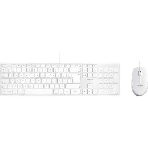 Novodio Touch Keyboard Argent et Optical Mouse - Mac