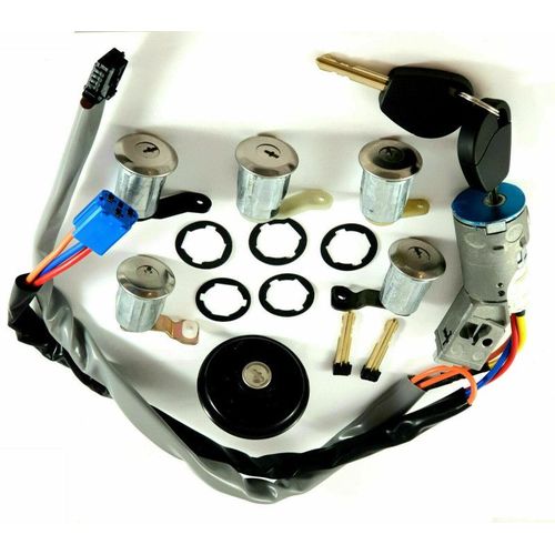 Kit Complet 5 Barillets-Bouchon De Rservoir-Antivol De Direction Avec Cls - Citron Berlingo \ Berlingo First Monospace (Mf_, Gjk_, Gfk_) 1.4 I (Mfkfx, Mfkfw, Gjkfwb, Gjkfwc, Gfkfwc) 07/1996>12/2011