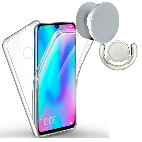 Kit Coque 3x1 360 Anti Choc + 1 Gripholder + 1 Support Gripholder Blanc Pour Xiaomi Mi A2