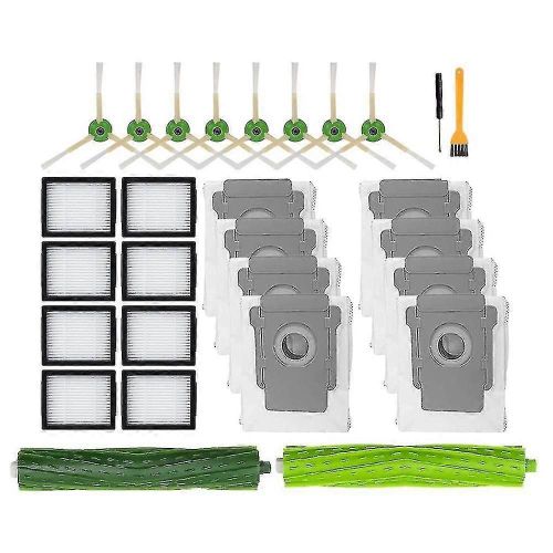 Kit d'accessoires 28 pices pour aspirateur robot J7 J7+ I7 I7+ I3 I3+ I4 I4+ I6 I6+ I8 I8+ E5 E6 E7 P
