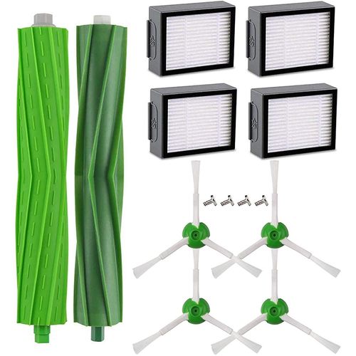 Kit d'accessoires de remplacement de haute qualit pour iRobot Roomba i7, i7+, e5, e6, e7 - Comprend brosses et filtres