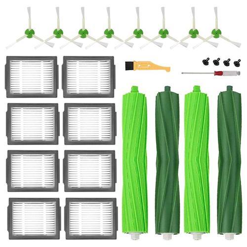 Kit d'accessoires de remplacement pour Irobot Roomba I7 + I2 I3 I3 + I4 I4 + I6 + I8 I8 +/Plus J7 + E5 E6 E7, I, E & J