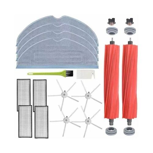 Kit d'accessoires de remplacement pour Roborock S7, T7S et T7S Plus : filtres, brosses et chiffons en microfibre pour un nettoyage optimal