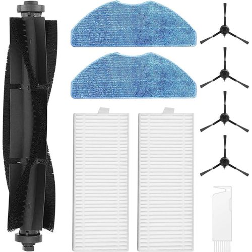 Kit d'accessoires pour 360 S8, S8 Plus, pour 360 Botslab S8 Plus, pour Rowenta X-plorer Serie 75 S+ RG8597W, pour EZVIZ RE4 / RE5 Plus Robot Aspirateur Pices de Rechange