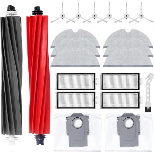 Kit D'Accessoires Pour Roborock Q5 Pro / Q5 Pro+ / Q5 Max+ / Q8 Max+ / Q8 Max Aspirateur Robot Accessoires De Rechange (21 Accessoires)[SSE7111392]