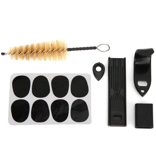 Kit D'accessoires Pour Saxophone, Repose-Pouce, Coussin D'embouchure, Pince A Anche, Kit De Brosse Pour Flute