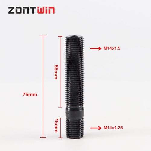 Kit D'adaptateur De Vis De Boulons De Roue Arc-En-Ciel,Conversion De Goujons De Roue,Grand Ldp( crou),M12x1.5-12x1.25,14x1.5-14x1.5,14.25,15x1.25,5 Pices - Type 5pcs 14x1.25-14x1.5