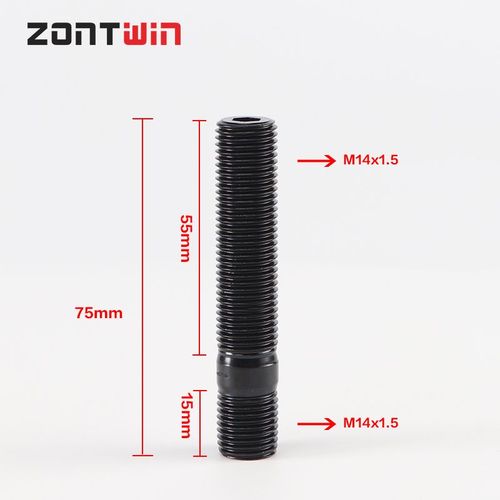 Kit D'adaptateur De Vis De Boulons De Roue Arc-En-Ciel,Conversion De Goujons De Roue,Grand Ldp( crou),M12x1.5-12x1.25,14x1.5-14x1.5,14.25,15x1.25,5 Pices - Type 5pcs 14x1.5-14x1.5
