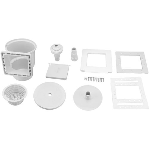 Kit Bypass Piscine Kit D'écumoire à Travers Le Mur, Kit De Piscine D' écumoire De Natation à Large Ouverture Robuste Pour Piscines à Sources Chaudes Et Piscines, Facile à Installer Dans Le Mur