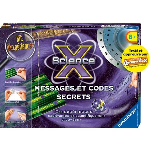 Kit D'expriences X Science Messages Et Codes Secrets