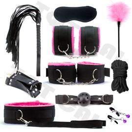 Kit BDSM de Bondage 26 pièces/ensemble pour Couple, jouets adultes