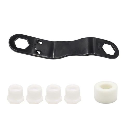Kit De Bouchon De Vidange De Chauffe-Eau Pour Camping-Car, Comprenant Une Cl  Double Extrmit Coude De 7/8 Pouces Et 15/16 Pouces + 4 Bouchons De Vidange De 1/2 Pouces Npt
