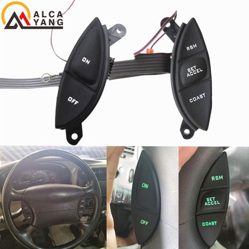 Kit de boutons de régulateur de vitesse pour volant, pour Ford Ranger Explorer Sport Trac F150