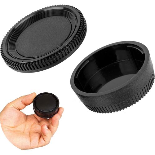 Kit de Capuchons d'objectif,1 x Capuchon de botier et 1 x Capuchon d'objectif arrire,Compatible avec Sony MA et Minolta AF Mount,Capuchons de Protection de Remplacement pour appareils Photo