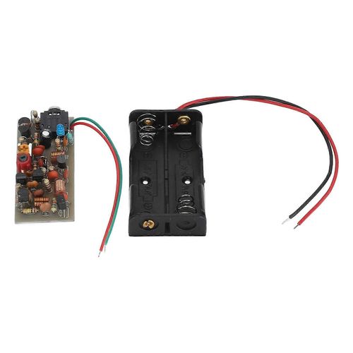 Kit de carte d'metteur FM Kit de module d'metteur de microphone sans fil  volume rglable pour la diffusion sur le campus de bricolage