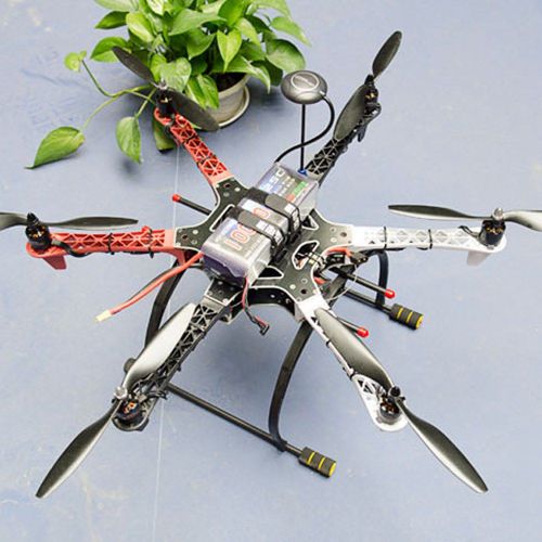 Kit de chassis pour drone quadricoptere FPV 550 mm, accessoire RC, carte PCB integree