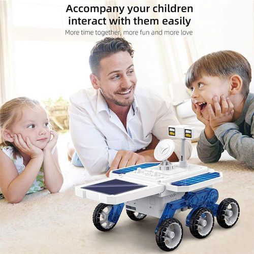 Kit de construction de robot solaire Mars Rover  monter soi-mme - Jouet ducatif STEM pour enfants de 8 ans et plus
