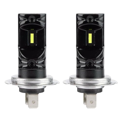 Kit De Conversion De Phares Led H7 V5 Ultra-Lumineux Csp 6500k, 2 Pieces, Ampoules Antibrouillard