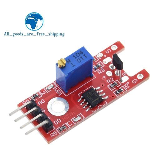 Kit de dmarrage KY024 pour arduino,lectronique intelligente,4 broches,KY-024 boutons de Hall magntiques linaires,Module de capteur de comptage de vitesse,bricolage
