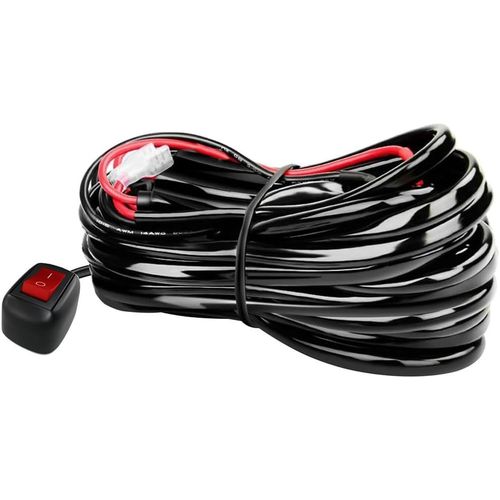 Kit De Faisceau De Cblage Pour Barre Lumineuse Led Pour Lumire Led 180w + 180w - Interrupteur De Type Pte,Relais De Puissance,2fils,Fusible  Lame tanche 12v Pour Feux Tout-Terrain