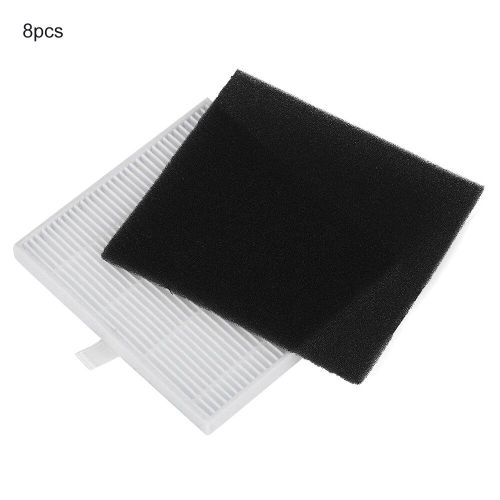 Kit de filtre  charbon actif de remplacement pour aspirateur Robot Chuwi ILIFE V8S Mo E2Q7