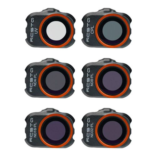 Kit De Filtre D'objectif De Camra Dji Mini 2,Accessoires De Importateur,Protecteur D'objectif,Dji Mavic Mini 1,2 Se,Uv,Cpl,Nd,Pl,1,4,6 Pices - Type Nd 4 8 16 32 Pl Uv C