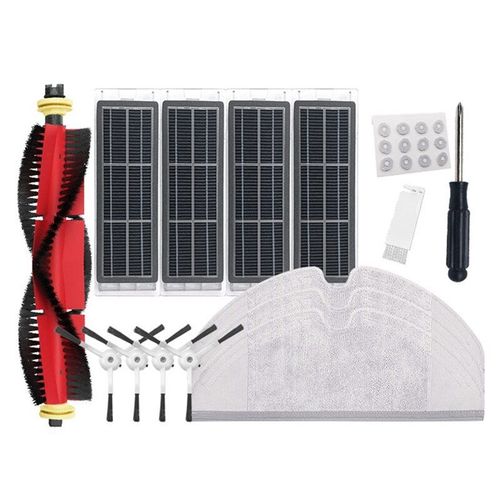Kit de filtre de brosse latrale pour aspirateur Xiaomi Roborock S5 T6 T7 P5, filtre d'adsorption  charbon actif